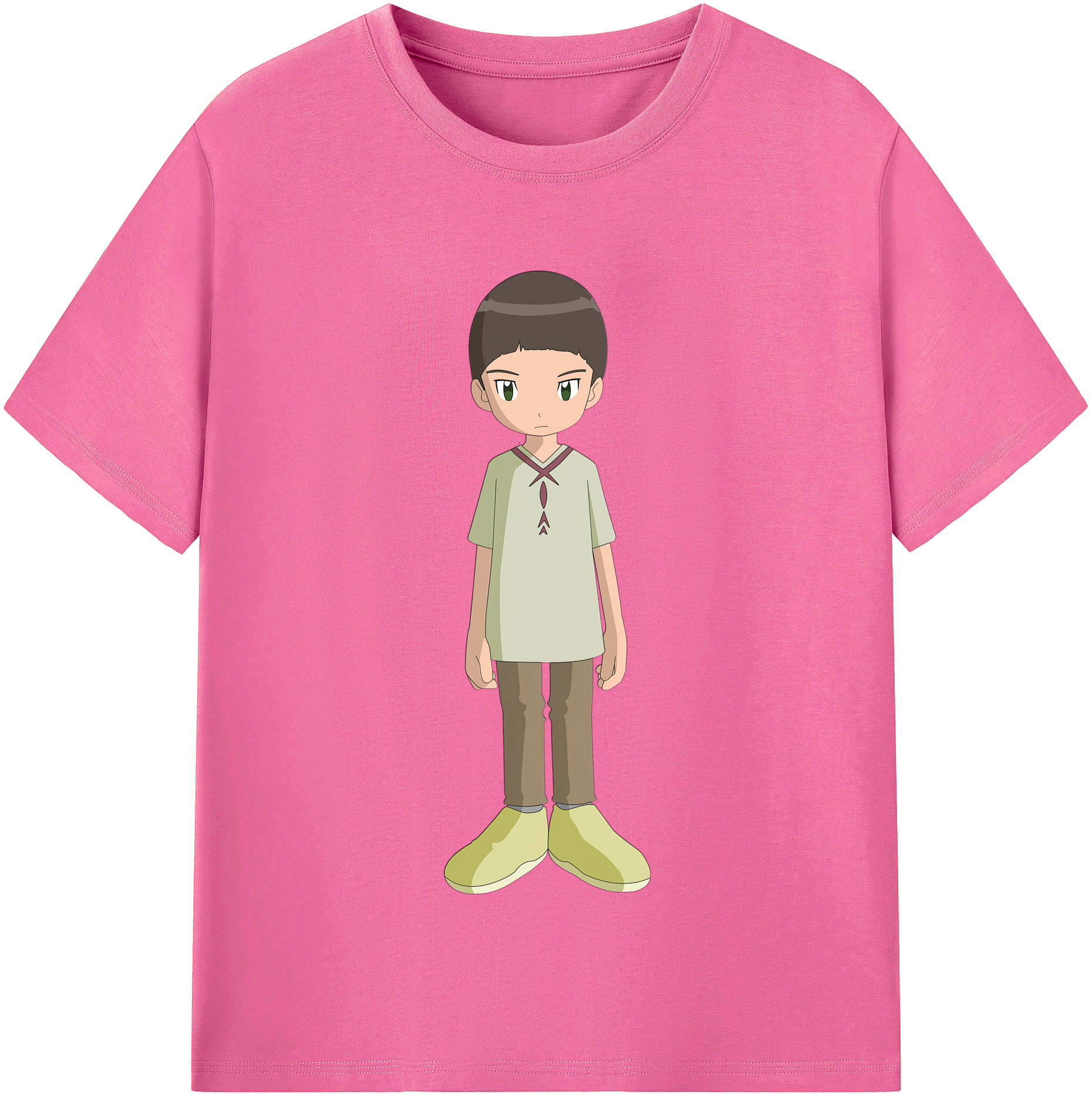 （画像用） Digimon デジタルモンスター/デジモン レディースカジュアルプリントTシャツ（綿100％）